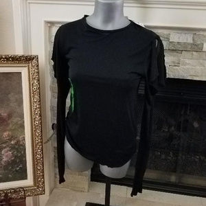 Zara Sexy open arm shirt Small Made in Morocco